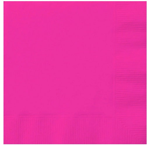 Servilletas rosada oscura