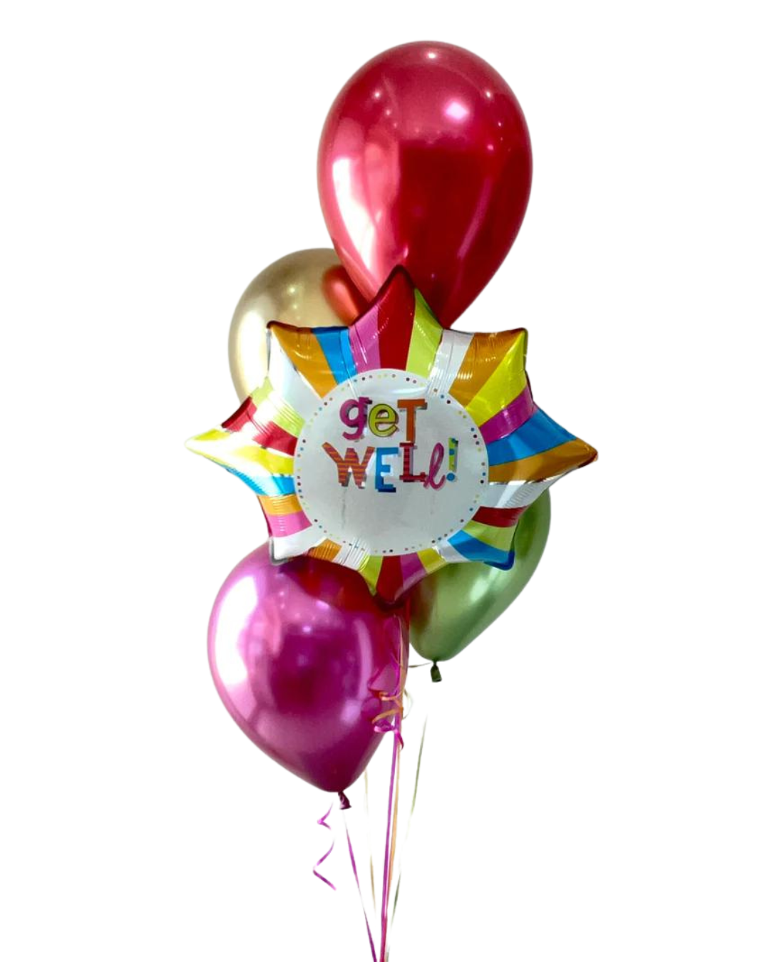 Arreglo de globos Mejórate Pronto