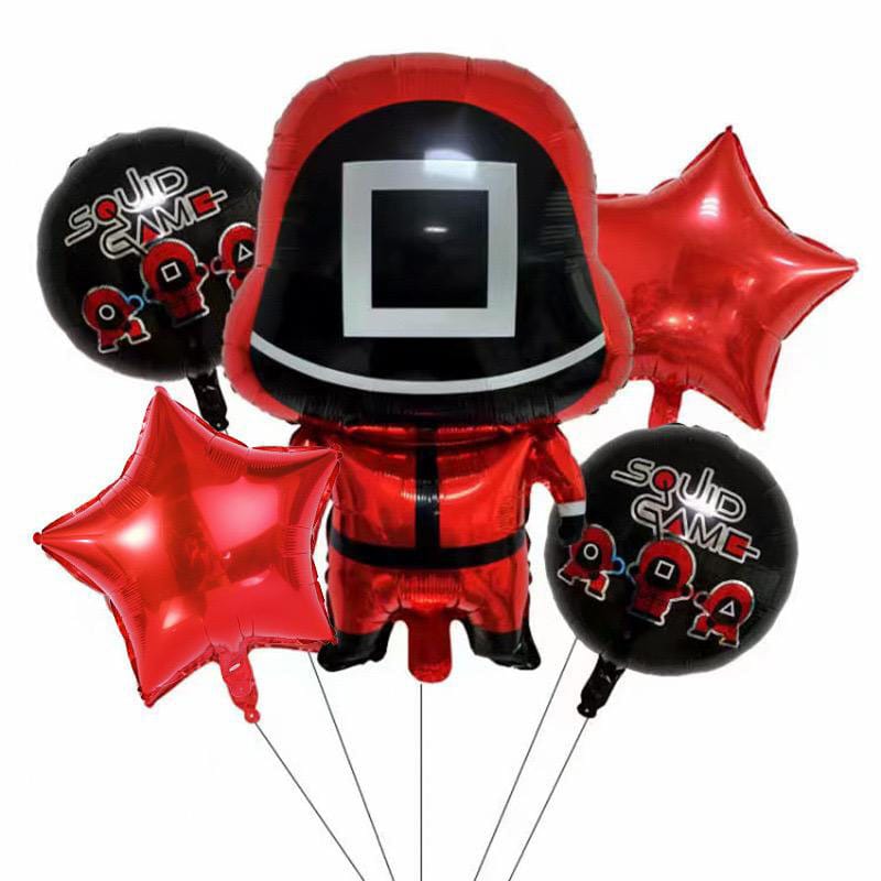 Arreglo de Globos Squid Game