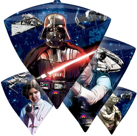 17" Star Wars Characters Diamond shaped