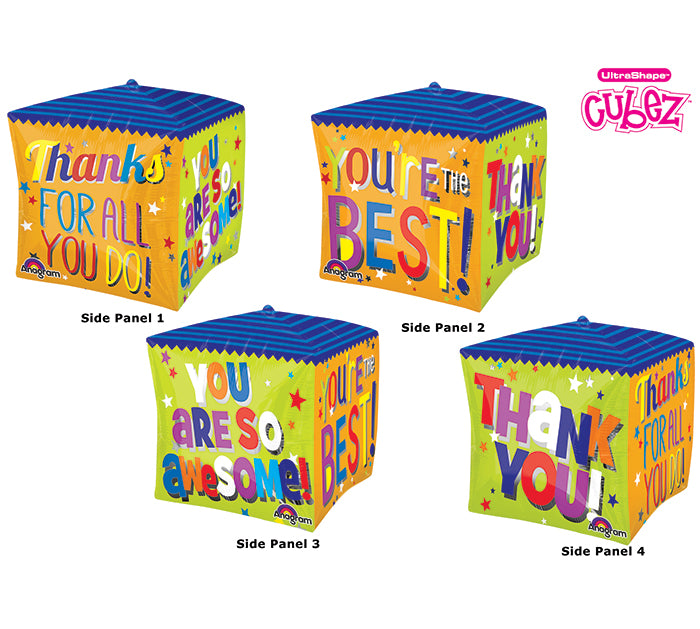 15" Cubez Thanks, You're the Best