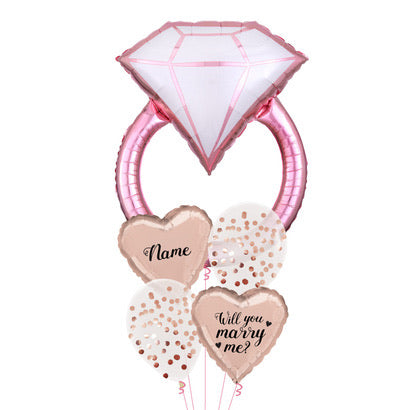 Bouquet anillo Rose Gold