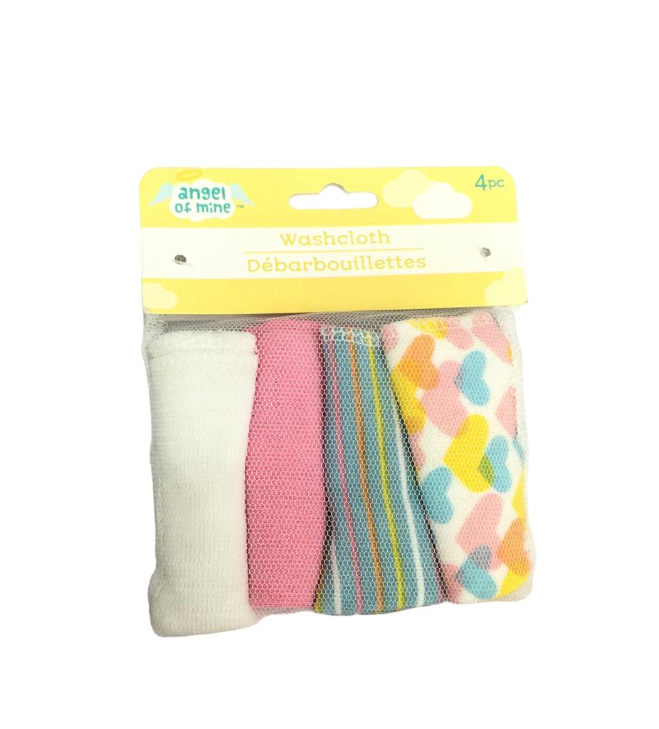 Set de 4 toallitas Baby Girl