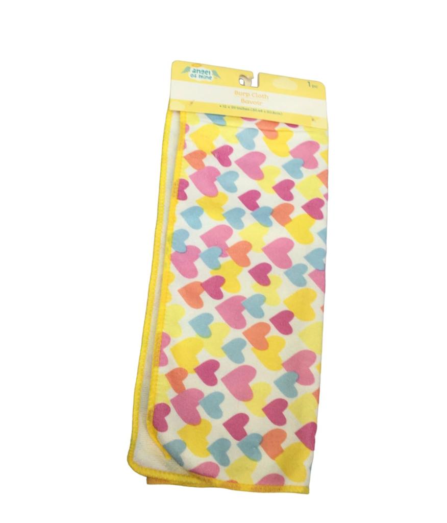 Toalla peq. con diseño de corazones