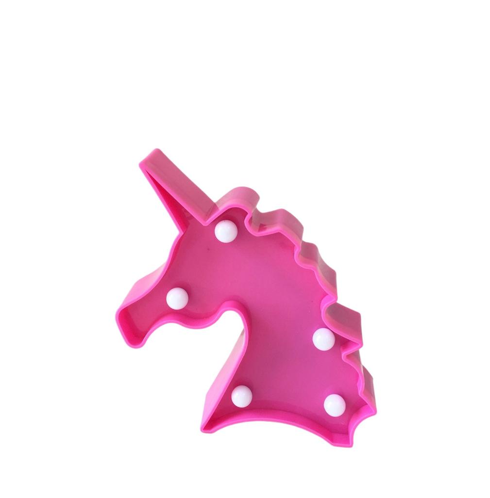 Lampara Unicornio Rosado pequeño
