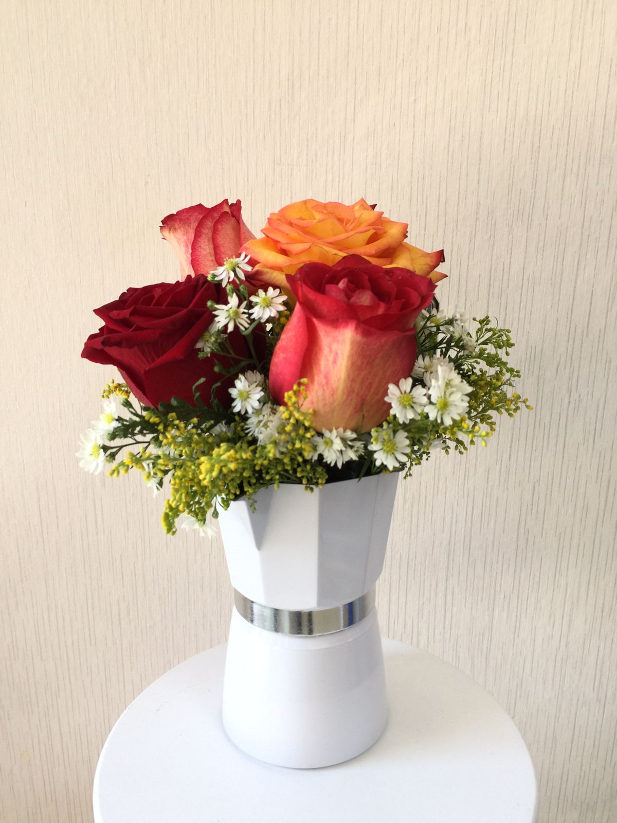 Arreglo de Greca con Flores