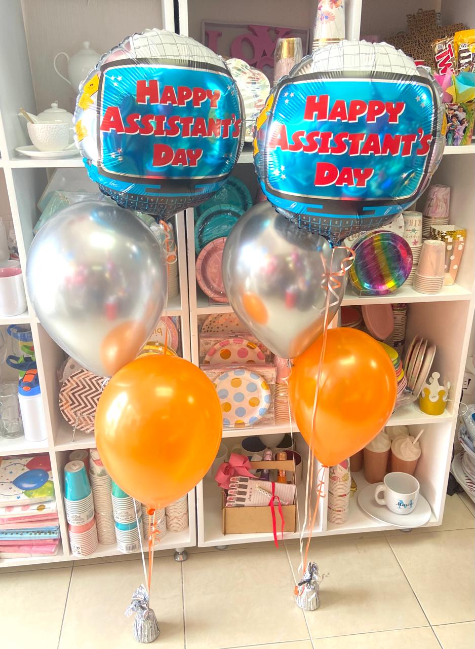 Arreglo de Globos Happy Assistant's Day