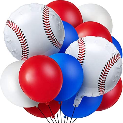 Baseball balloons bouquet