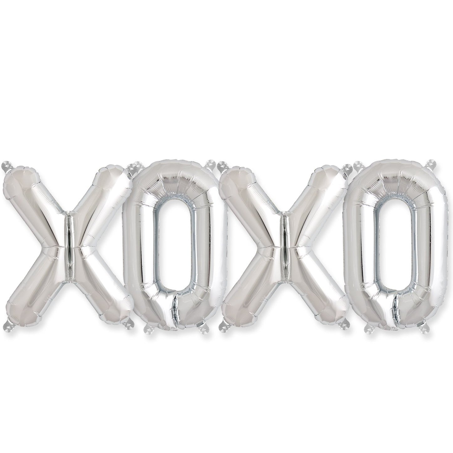 Letrero 16" XOXO plateado