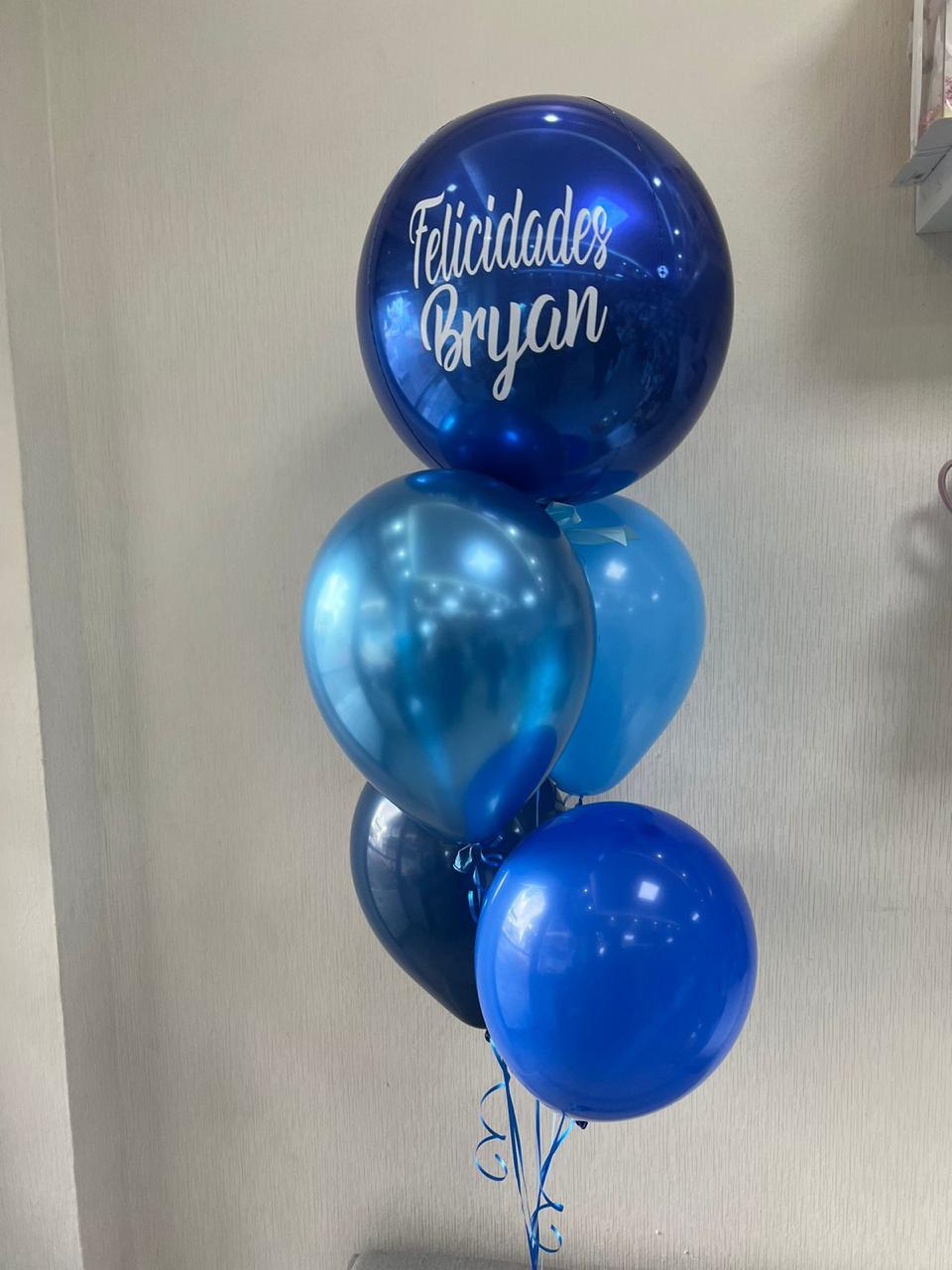 Arreglo de Globos Orbiz Personalizado