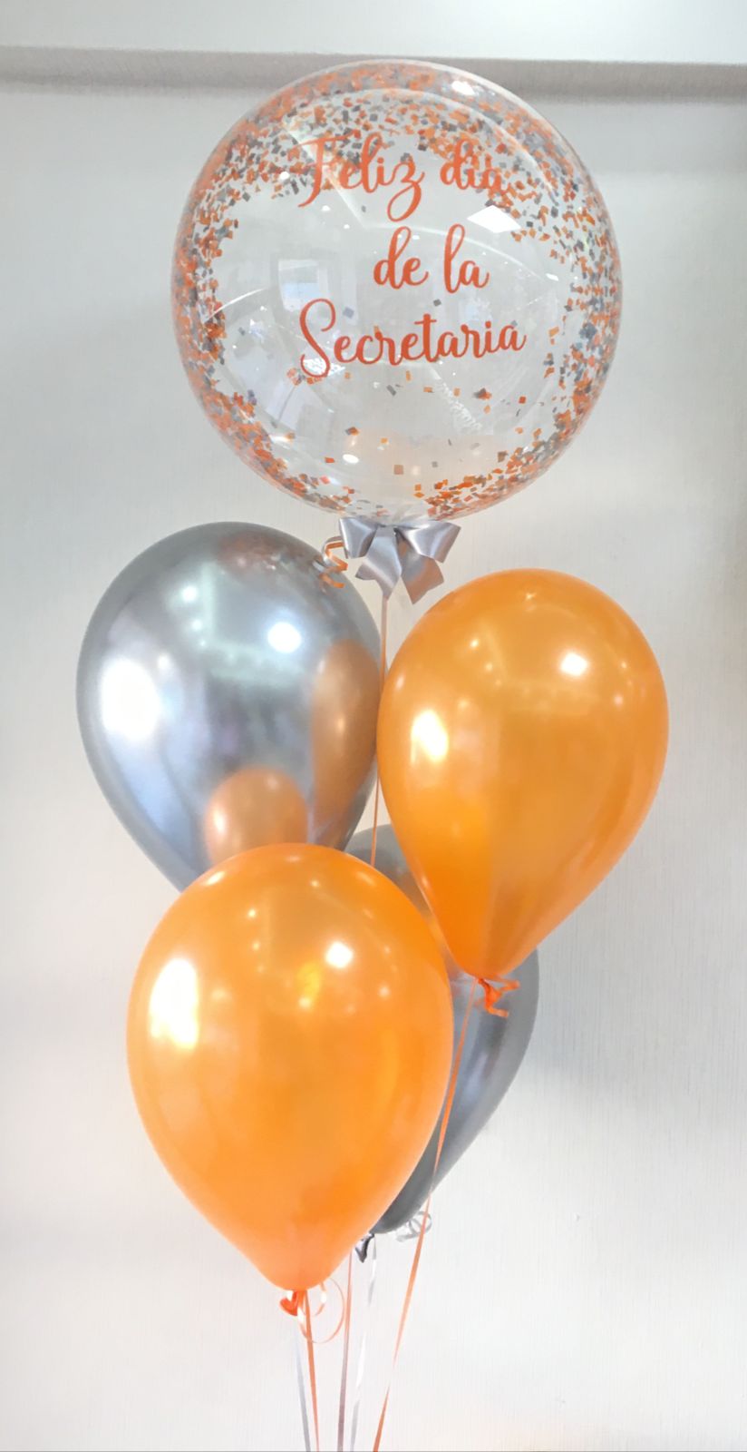 Arreglo de Globos Feliz Dia de la Secretaria