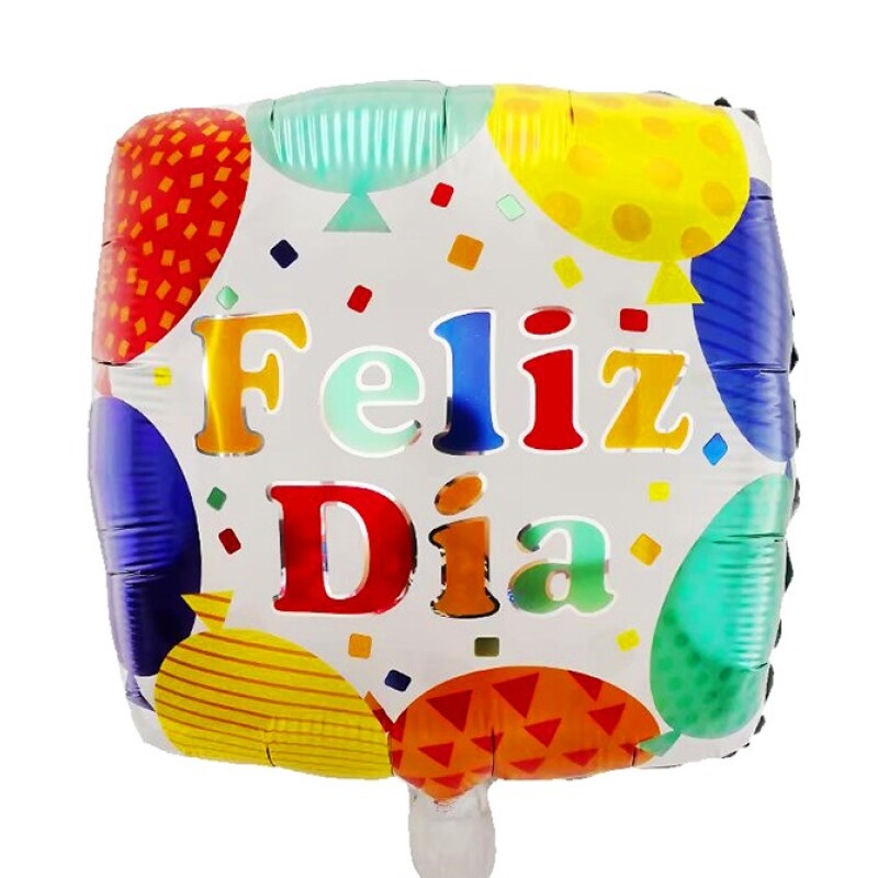 MET "FELÍZ DÍA" (18")
