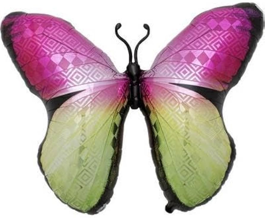 MARIPOSA MONARCA MULTICOLOR 31"