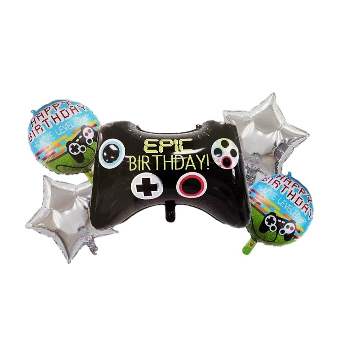SET DE GLOBOS CONTROL NINTENDO