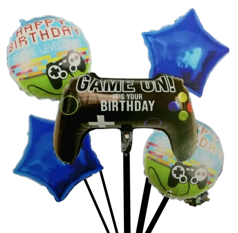 SET DE GLOBOS CONTROL FORTNITE