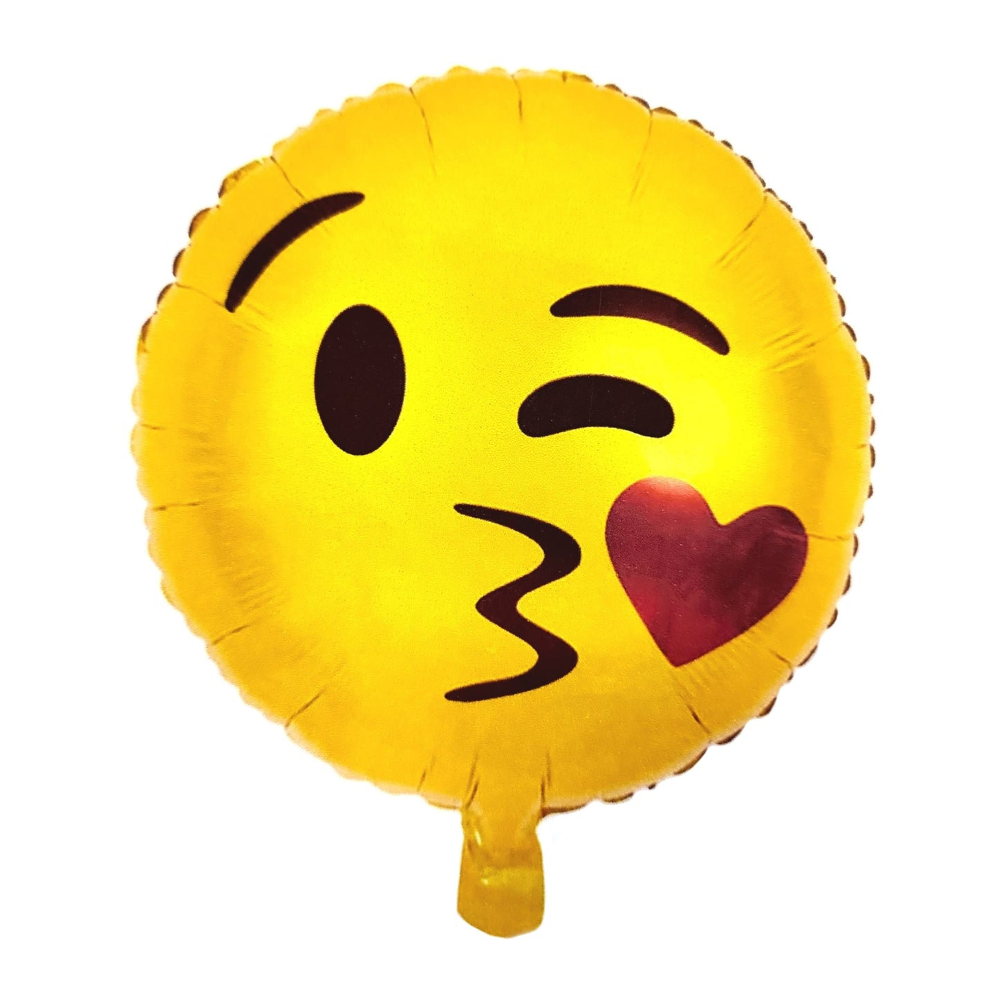 METÁLICO EMOJI 18" (CARA TIRANDO BESITO)