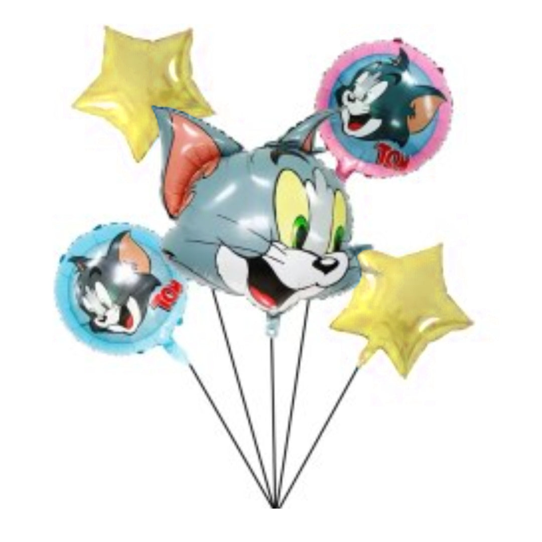 SET DE GLOBOS TOM & JERRY