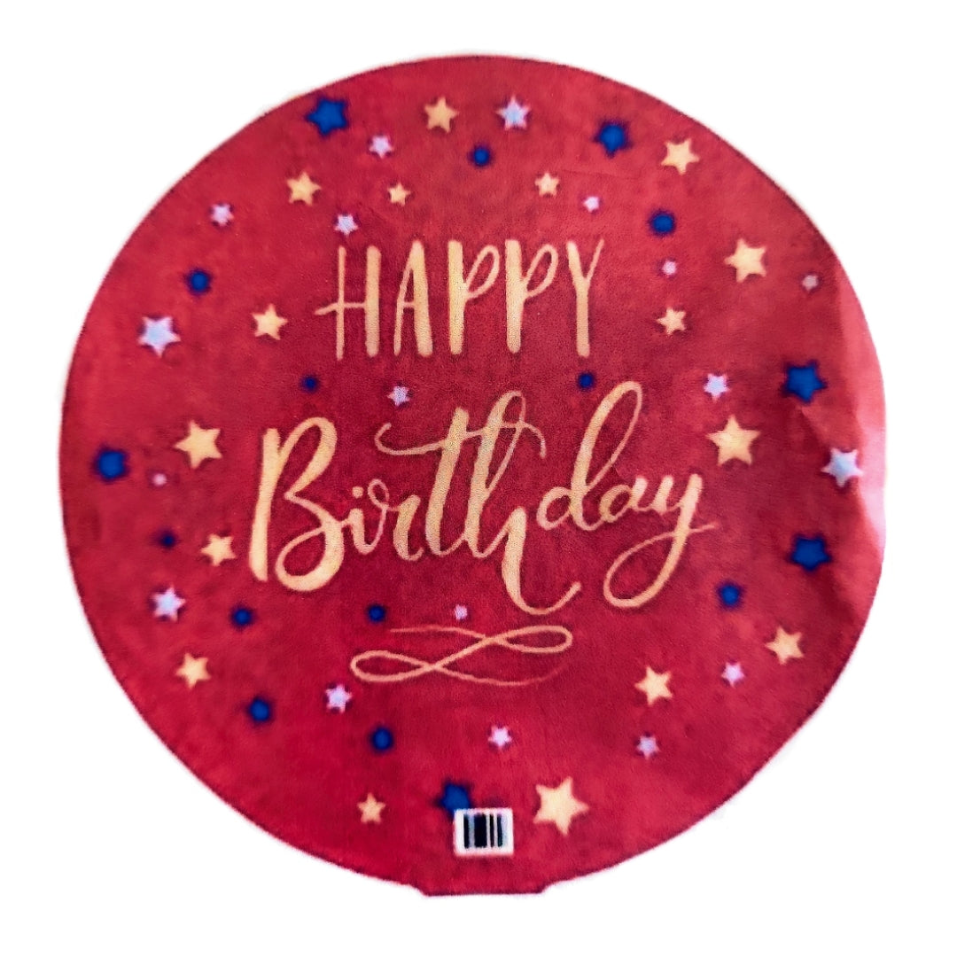 MET "HAPPY BIRTHDAY" FALLING STARS (18")