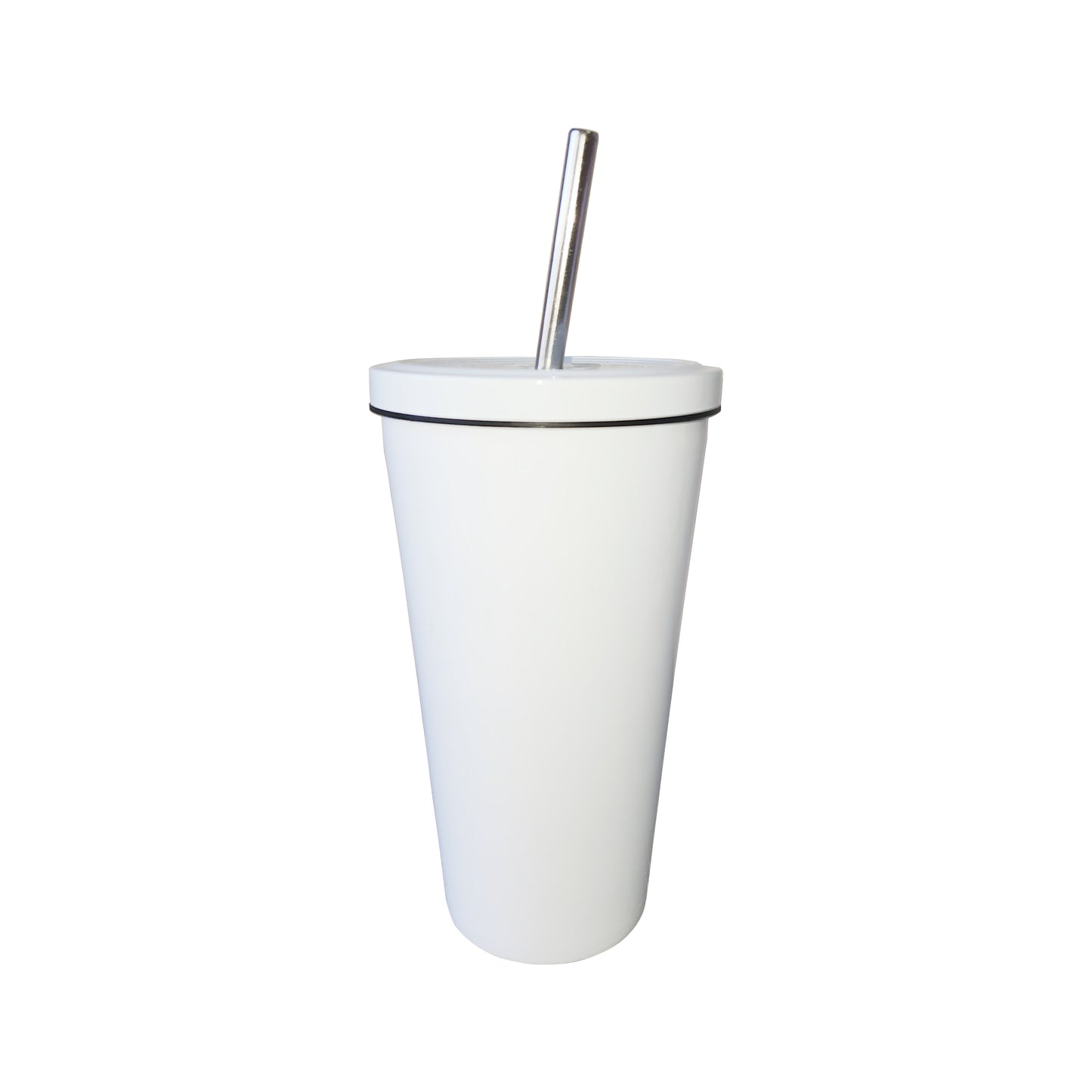 VASO ACERO INOXIDABLE CON SORBETE Y TAPA 16 ONZ SUBLIMACIÓN