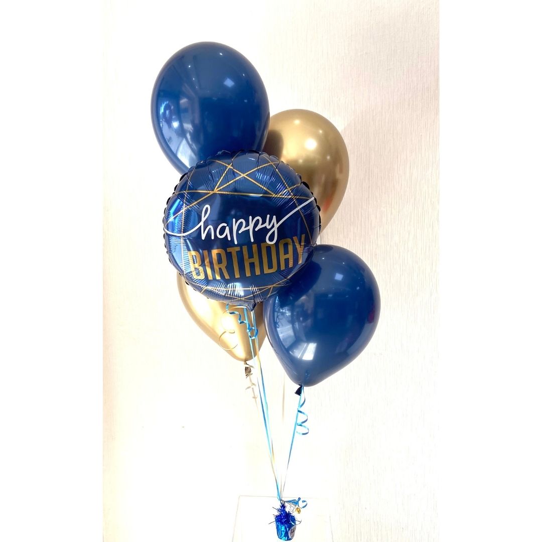 Arreglo met 18" + 4 latex