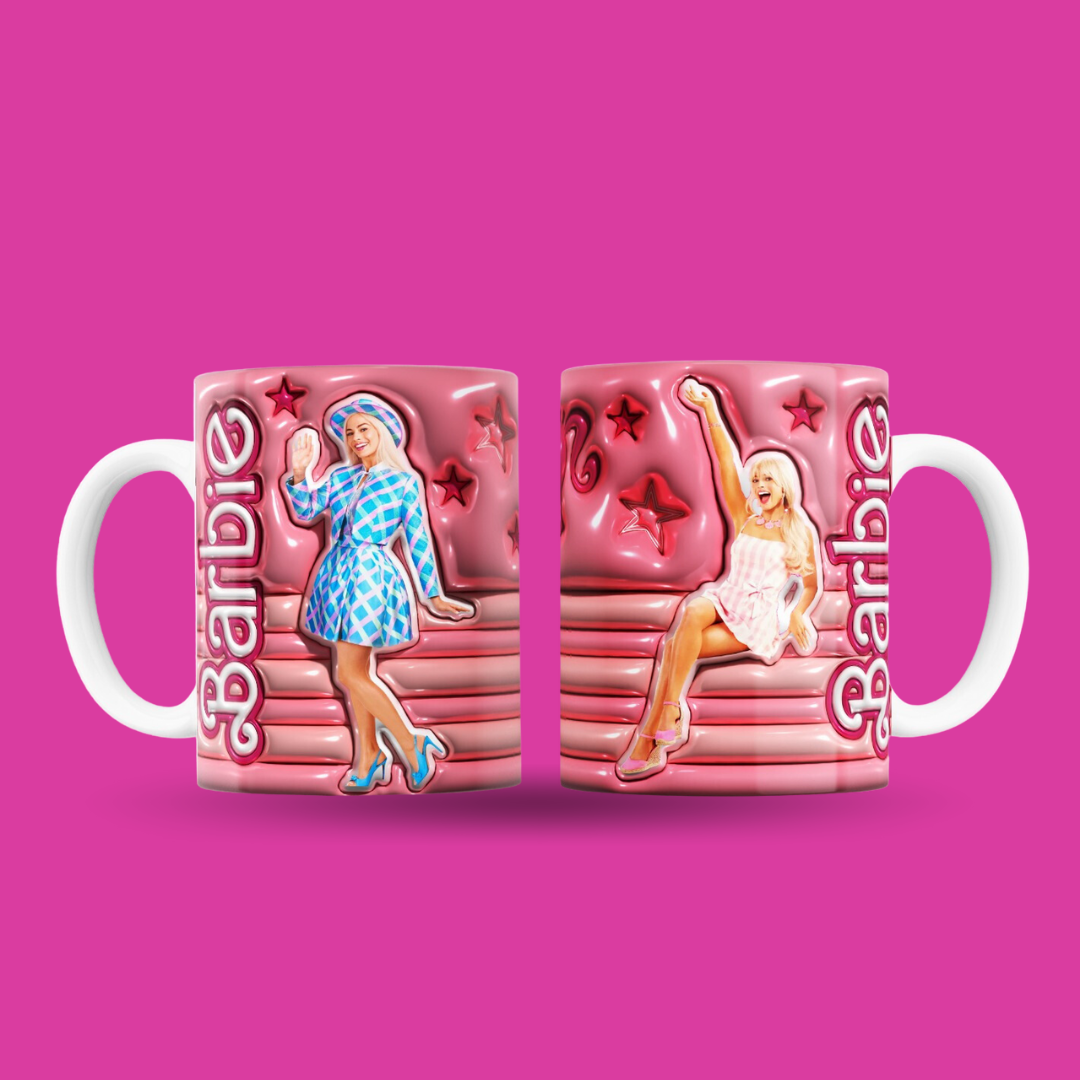 TAZA BARBIE 3D 02