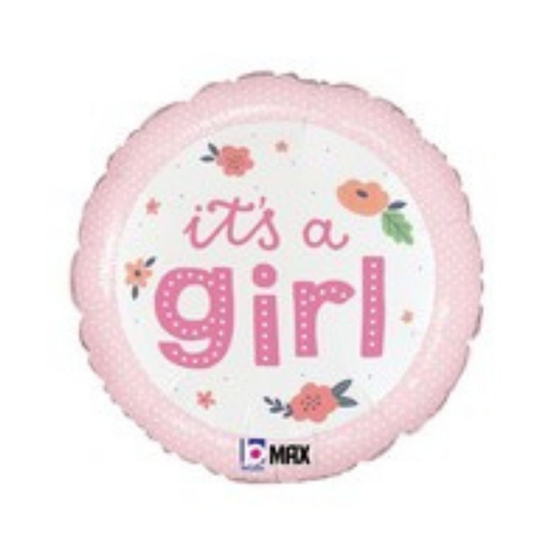 18" MAX Float It's a Girl Onesie