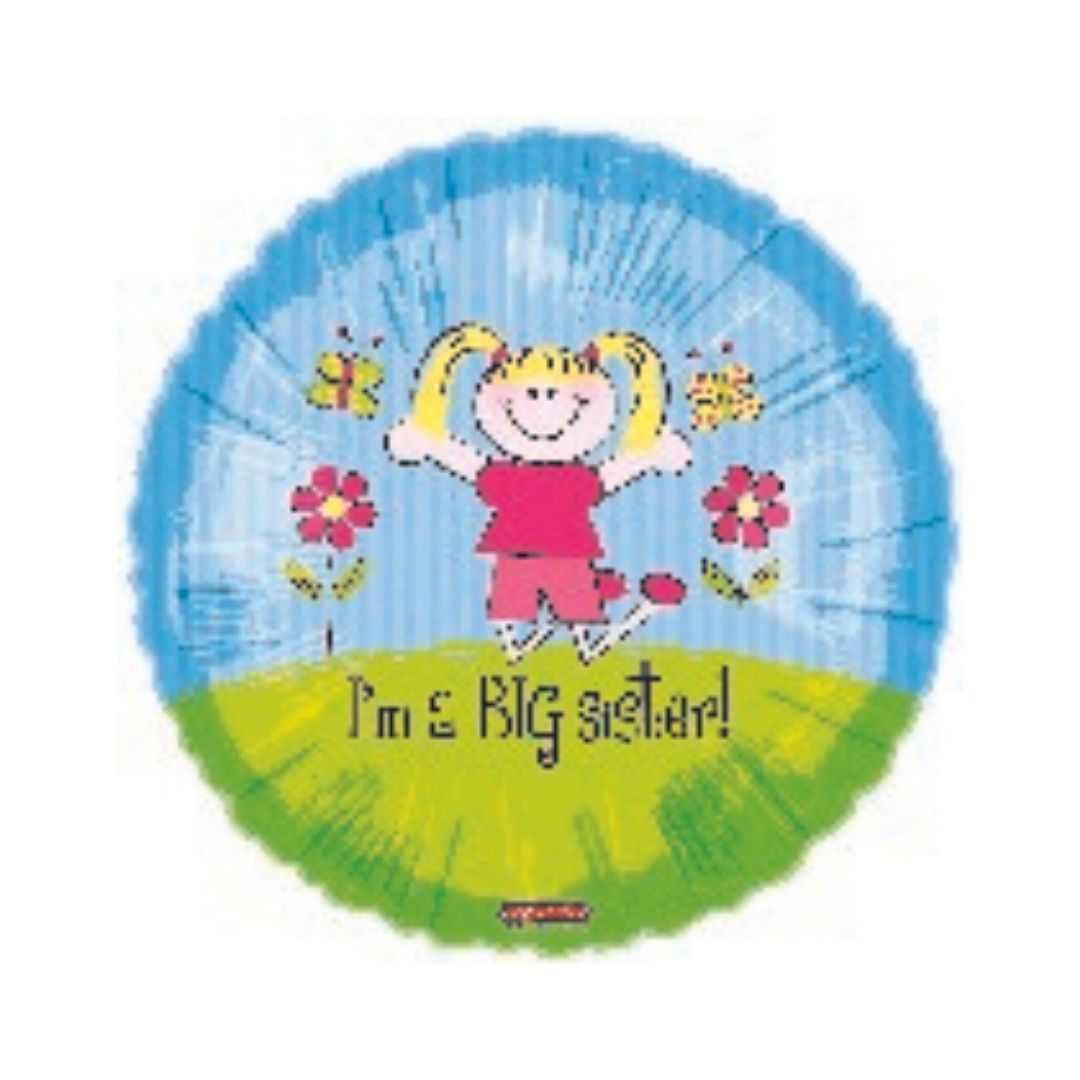 18" Smiling I'm a Big Sister