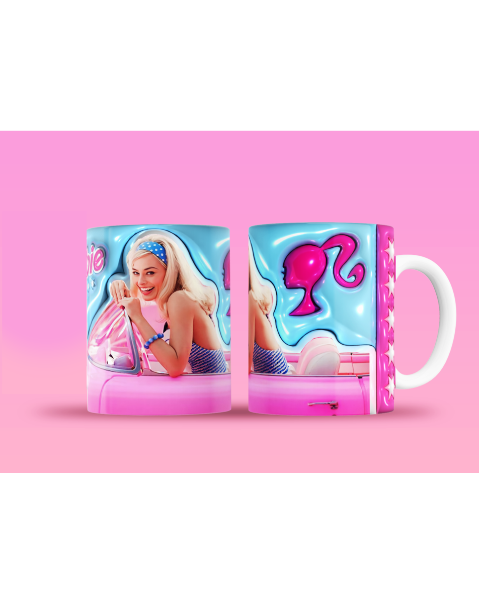 TAZA BARBIE 3D 06
