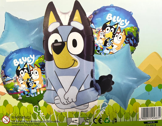Set globos Bluey