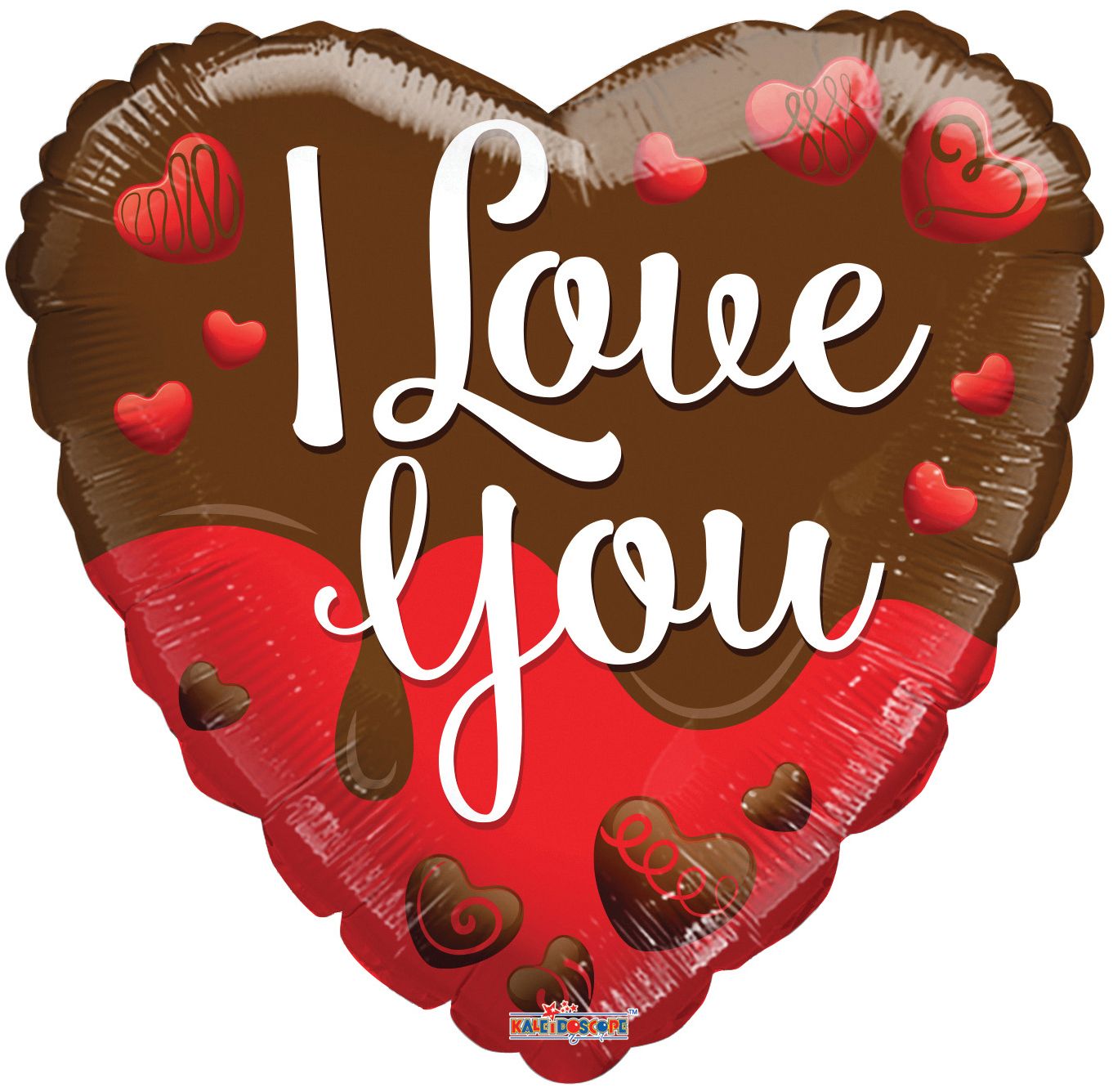 18" I Love You chocolate