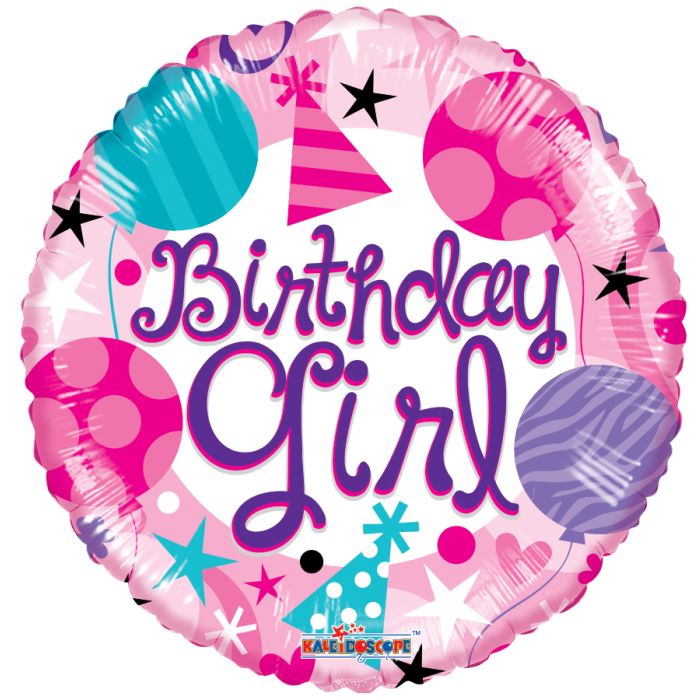 18" Party Girl Birthday