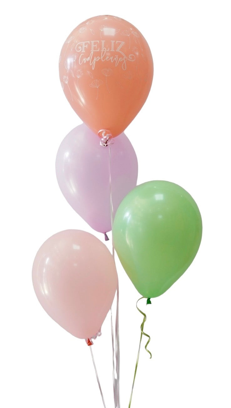 Arreglo de Globos latex 12"