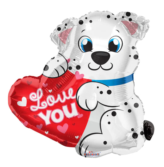 20" Love You Dalmatian