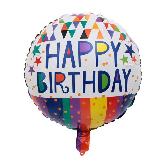 Metalico 18" Happy Birthday
