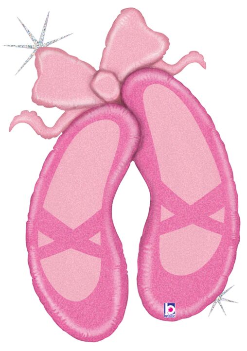 PINK BALLERINA SLIPPERS 40"