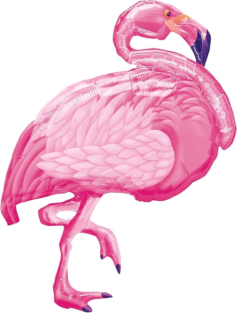 FLAMINGO MET SUPERSHAPE 35"