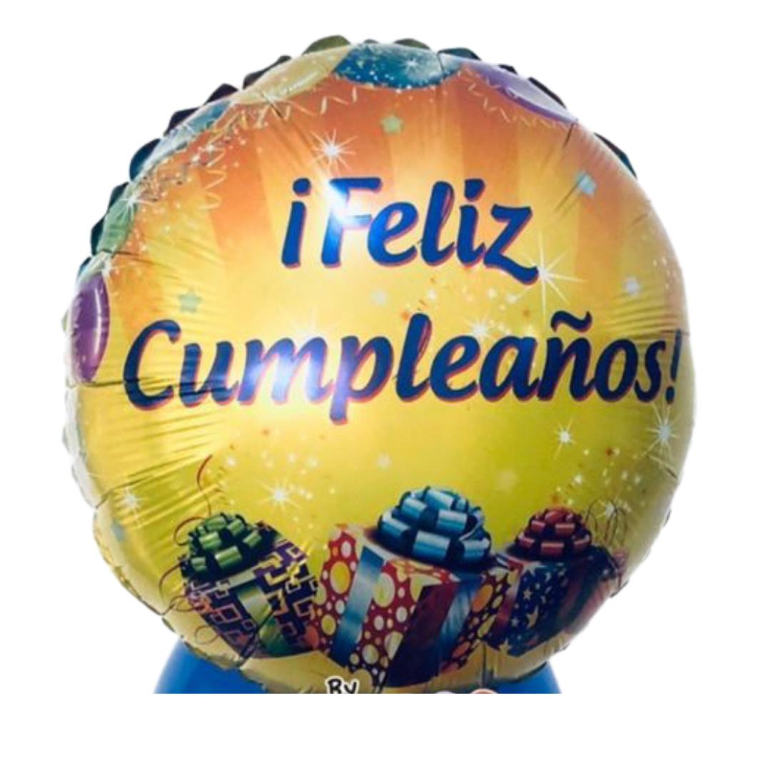 Metalico 18"Feliz Cumpleaños