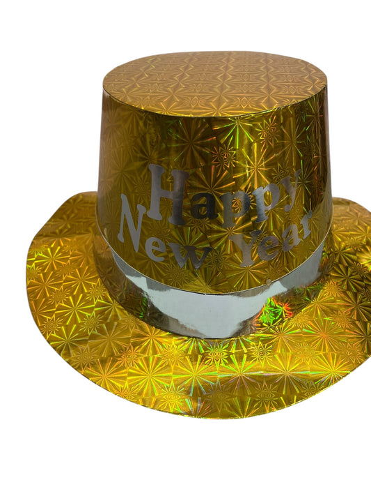 Sombrero dorado Happy New Year