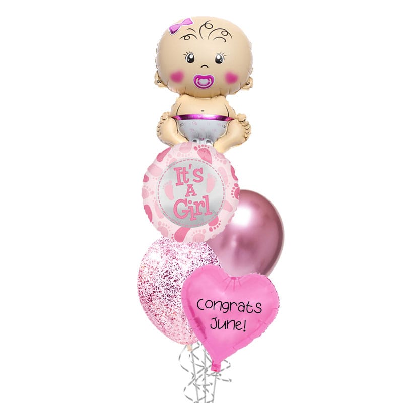 Arreglos de globos Its a girl