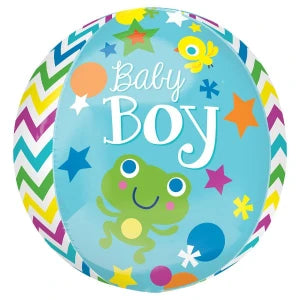 SWEET BABY BOY ORB 16"