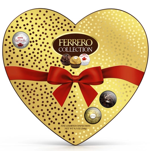 Caja corazón chocolates Ferrero Rocher