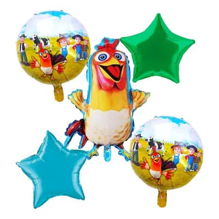 SET DE GLOBOS GALLO BARTOLITO