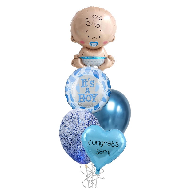 Arreglo de globos It ‘s a boy