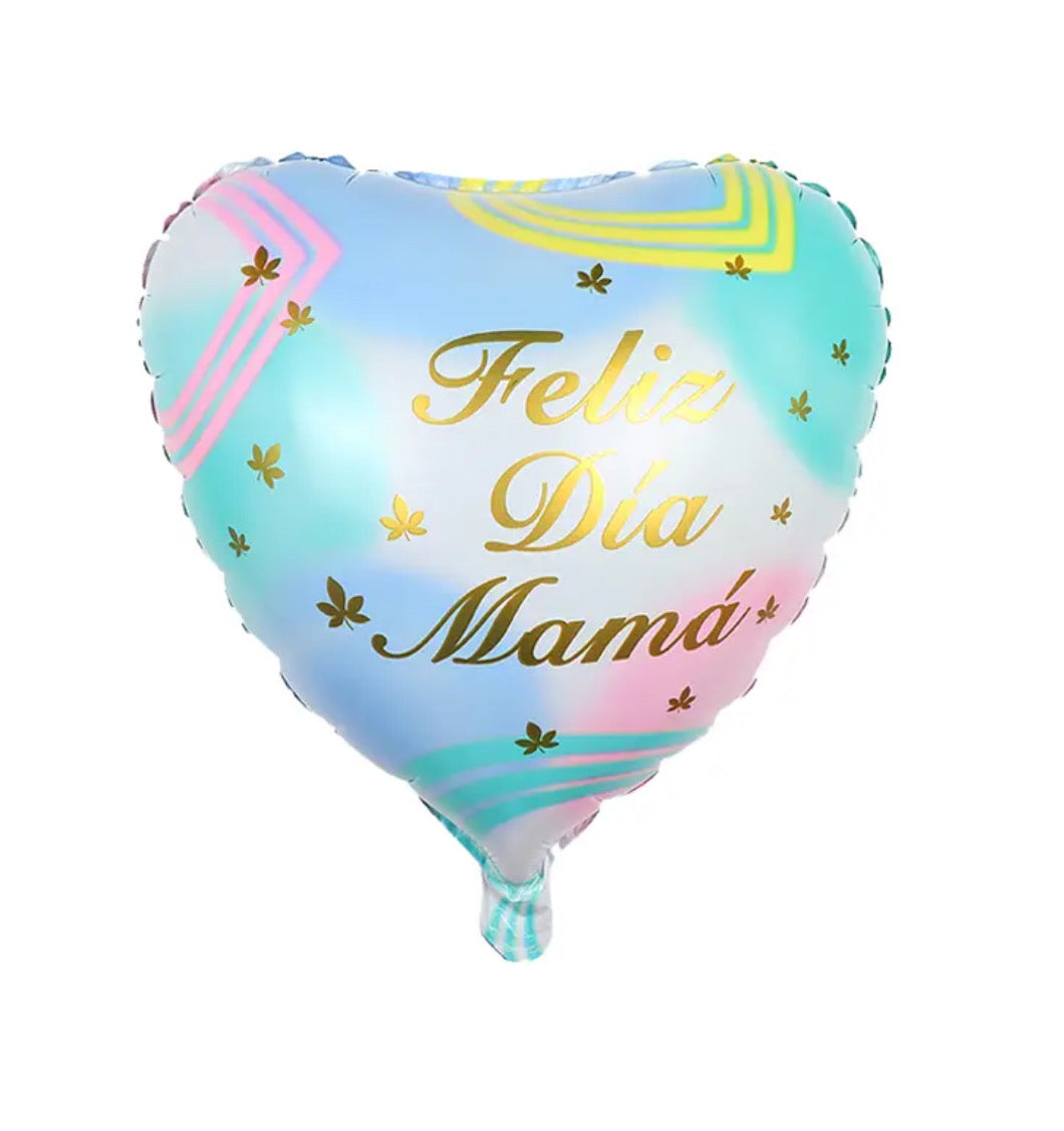 Metálico 18" Te Amo Mama