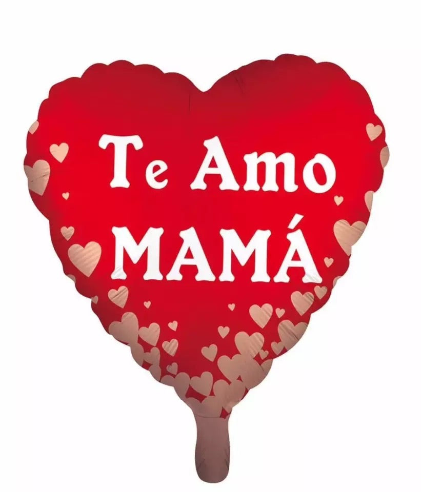 Metálico 18" Te Amo Mama