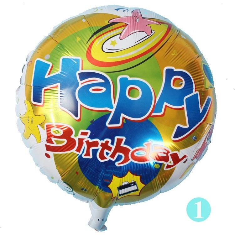 Metalico 18" Happy Birthday