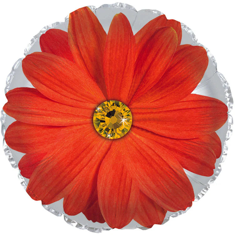 18" Gerbera naranja