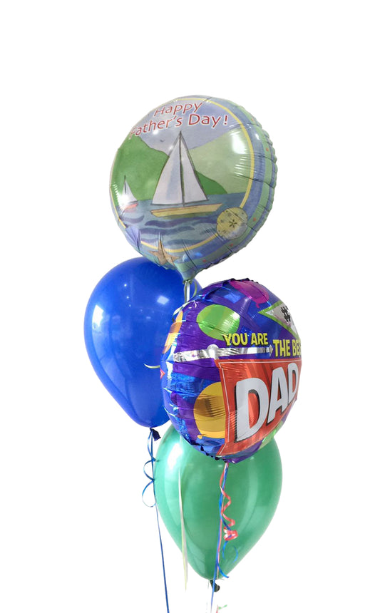 Arreglo de Globos Happy Fathers Day