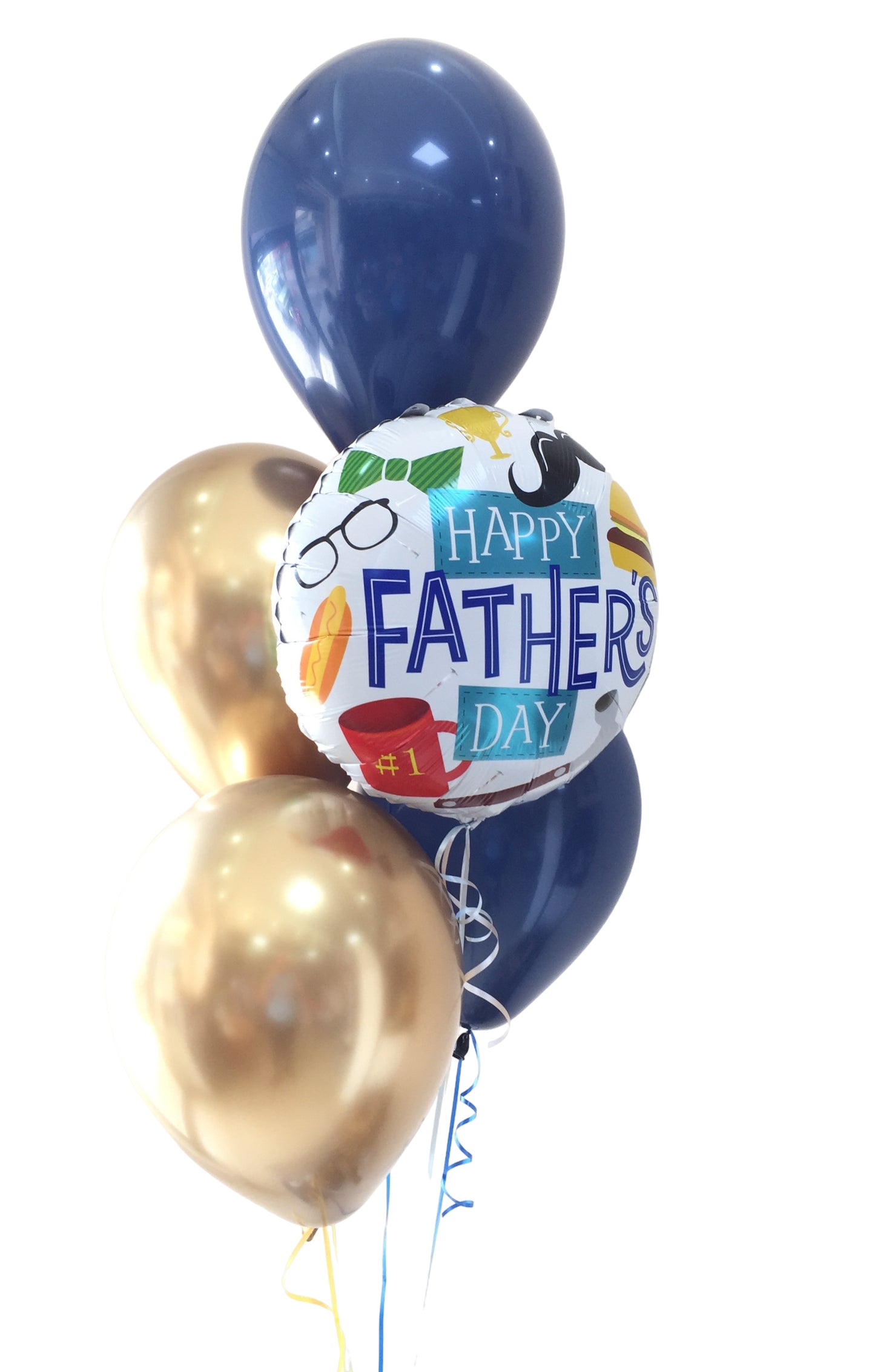 Arreglo de Globos Happy Fathers Day