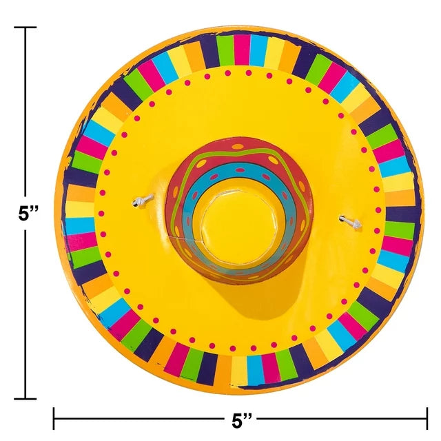 4 Sombreros peq estilo mexicano